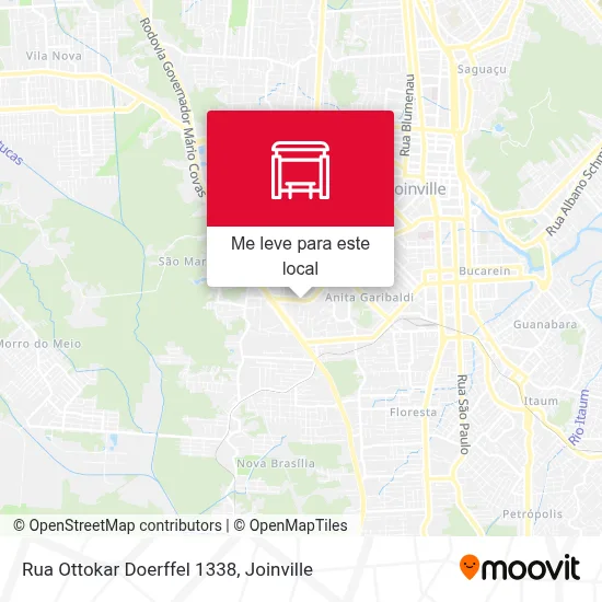 Rua Ottokar Doerffel 1338 mapa