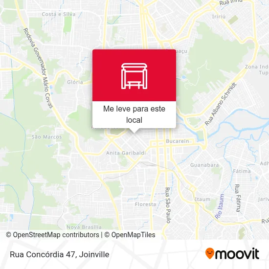 Rua Concórdia 47 mapa