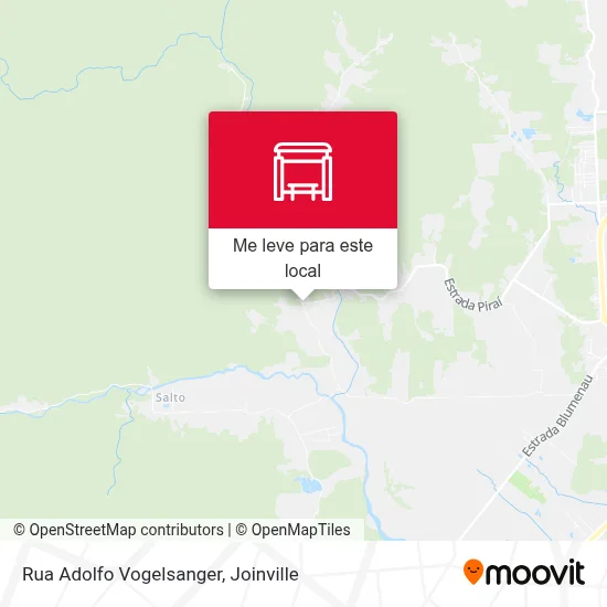 Rua Adolfo Vogelsanger mapa