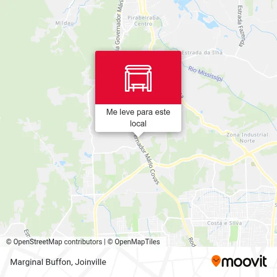 Marginal Buffon mapa