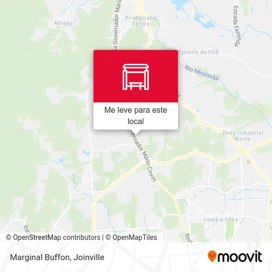 Marginal Buffon mapa