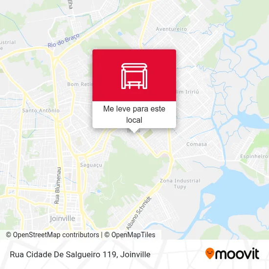 Rua Cidade De Salgueiro 119 mapa
