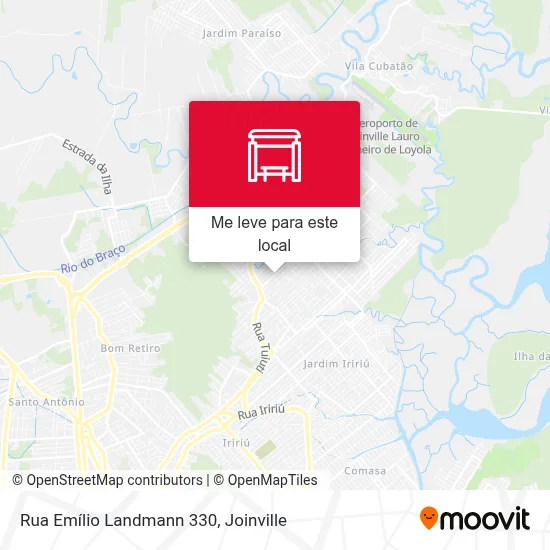 Rua Emílio Landmann 330 mapa