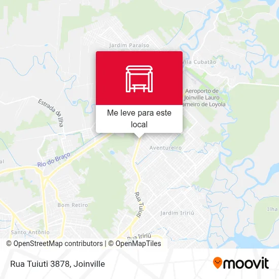 Rua Tuiuti 3878 mapa