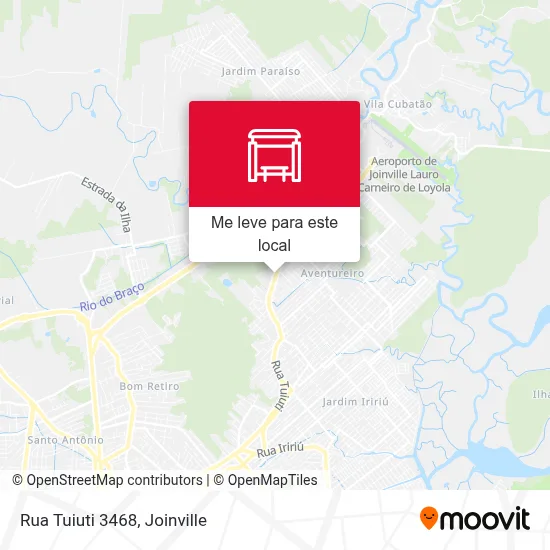 Rua Tuiuti 3468 mapa
