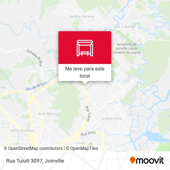 Rua Tuiuti 3097 mapa