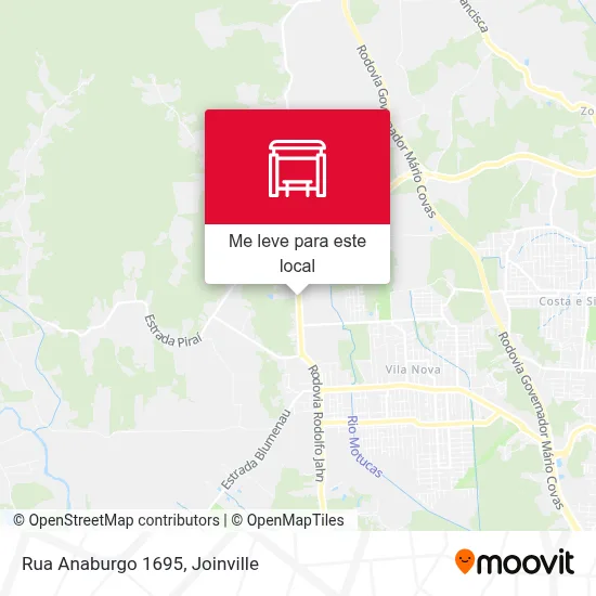 Rua Anaburgo 1695 mapa