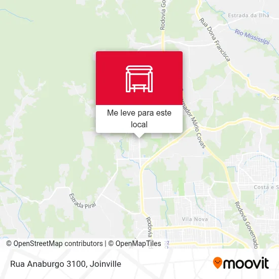 Rua Anaburgo 3100 mapa