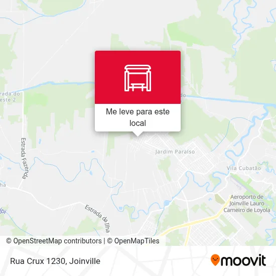 Rua Crux 1230 mapa