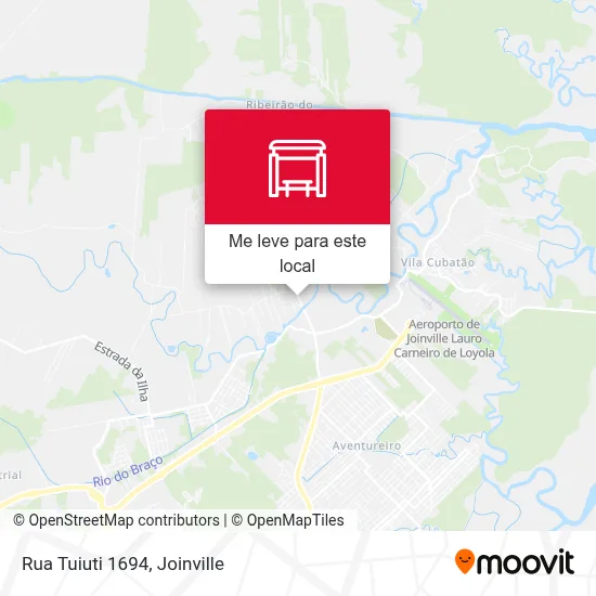 Rua Tuiuti 1694 mapa
