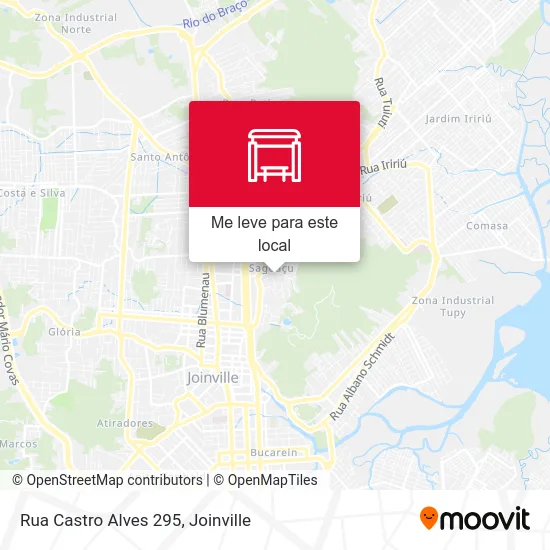 Rua Castro Alves 295 mapa