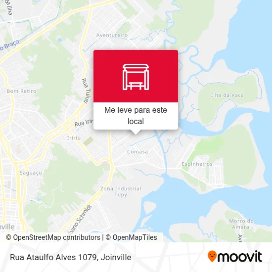 Rua Ataulfo Alves 1079 mapa