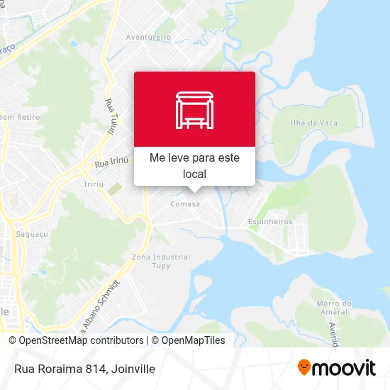 Rua Roraima 814 mapa