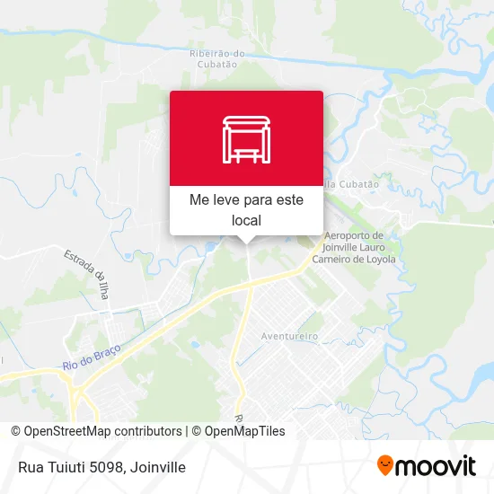 Rua Tuiuti 5098 mapa