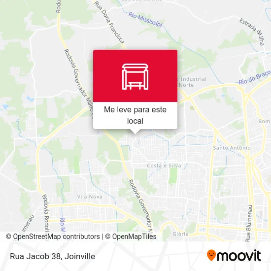 Rua Jacob 38 mapa