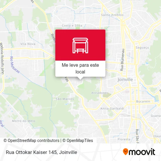 Rua Ottokar Kaiser 145 mapa