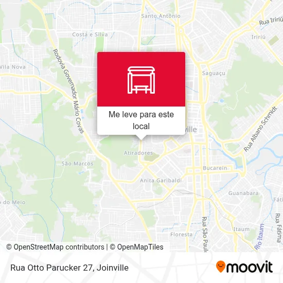 Rua Otto Parucker 27 mapa