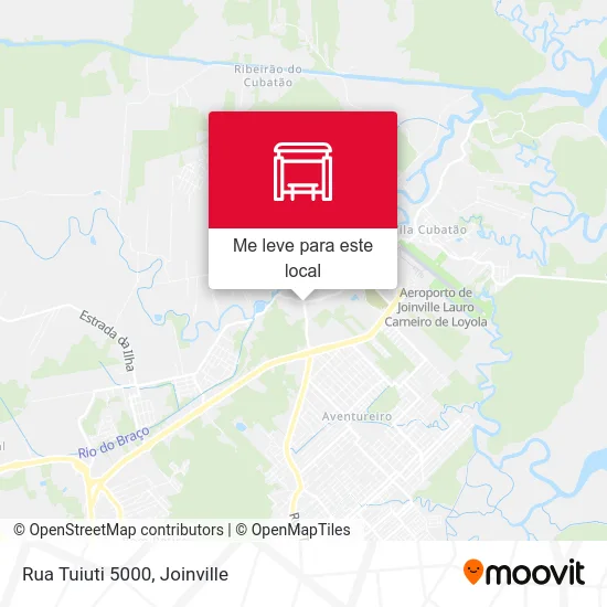 Rua Tuiuti 5000 mapa