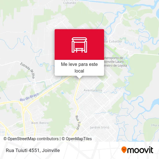 Rua Tuiuti 4551 mapa