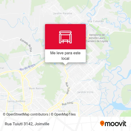 Rua Tuiuti 3142 mapa