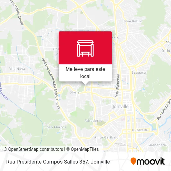 Rua Presidente Campos Salles 357 mapa
