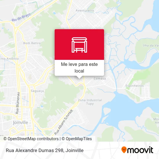 Rua Alexandre Dumas 298 mapa