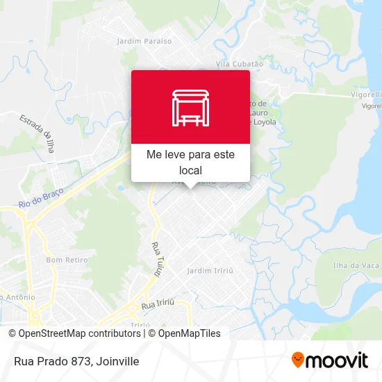 Rua Prado 873 mapa