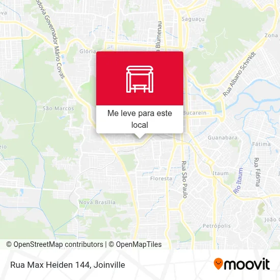 Rua Max Heiden 144 mapa