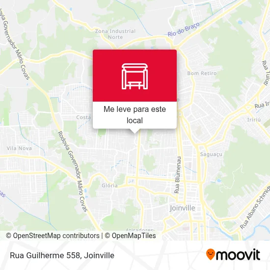 Rua Guilherme 558 mapa