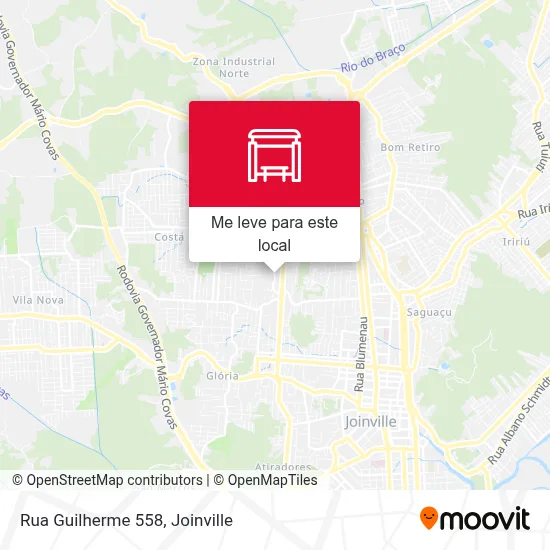 Rua Guilherme 558 mapa