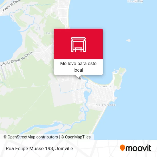 Rua Felipe Musse 193 mapa