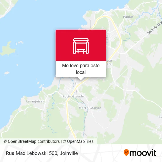Rua Max Lebowski 500 mapa