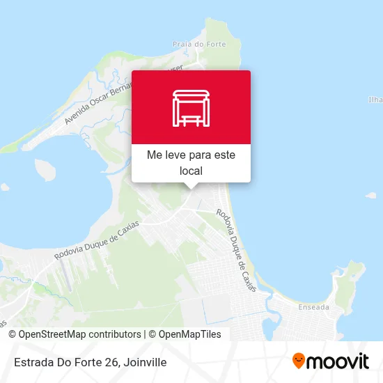 Estrada Do Forte 26 mapa