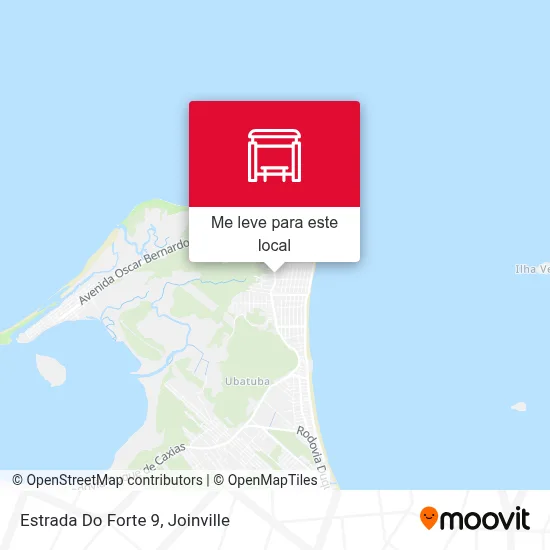 Estrada Do Forte 9 mapa