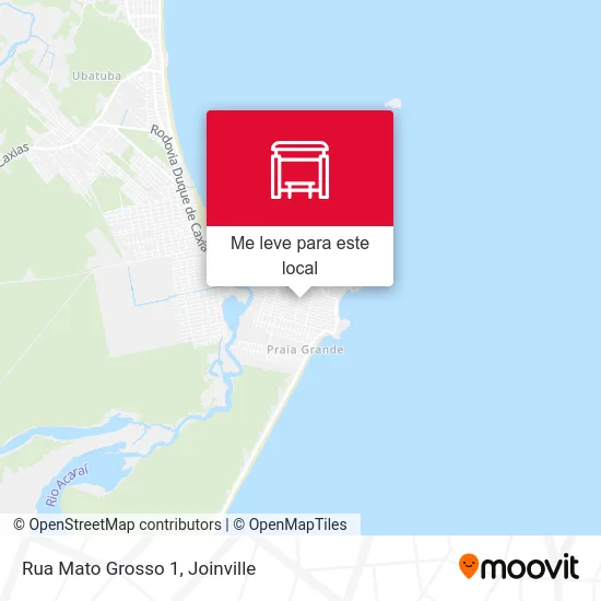 Rua Mato Grosso 1 mapa