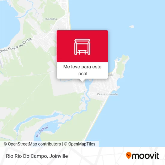 Rio Rio Do Campo mapa