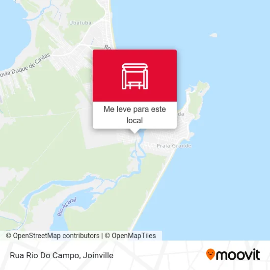 Rua Rio Do Campo mapa