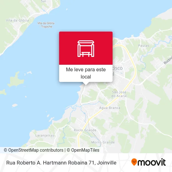 Rua Roberto A. Hartmann Robaina 71 mapa