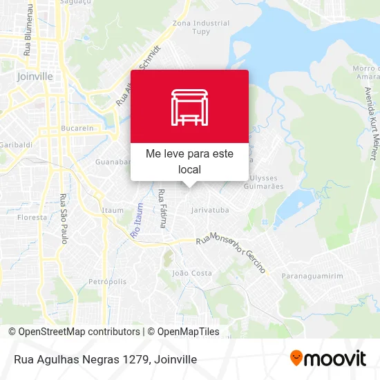 Rua Agulhas Negras 1279 mapa
