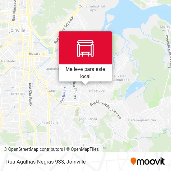 Rua Agulhas Negras 933 mapa