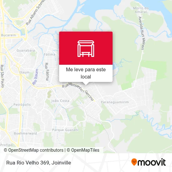 Rua Rio Velho 369 mapa