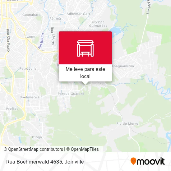 Rua Boehmerwald 4635 mapa