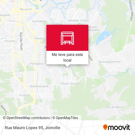 Rua Mauro Lopes 95 mapa