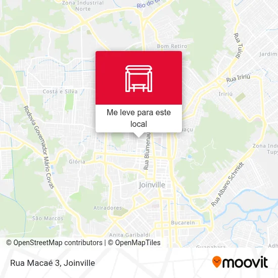 Rua Macaé 3 mapa