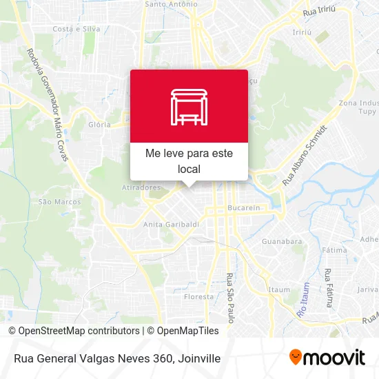 Rua General Valgas Neves 360 mapa