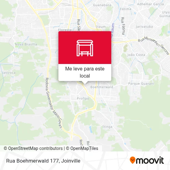 Rua Boehmerwald 177 mapa