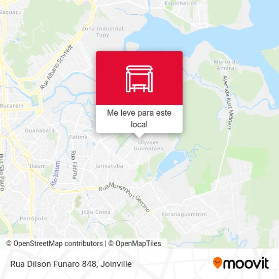 Rua Dilson Funaro 848 mapa