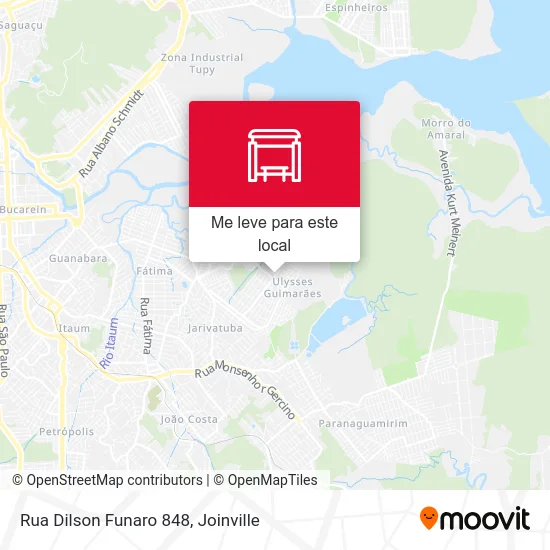 Rua Dilson Funaro 848 mapa