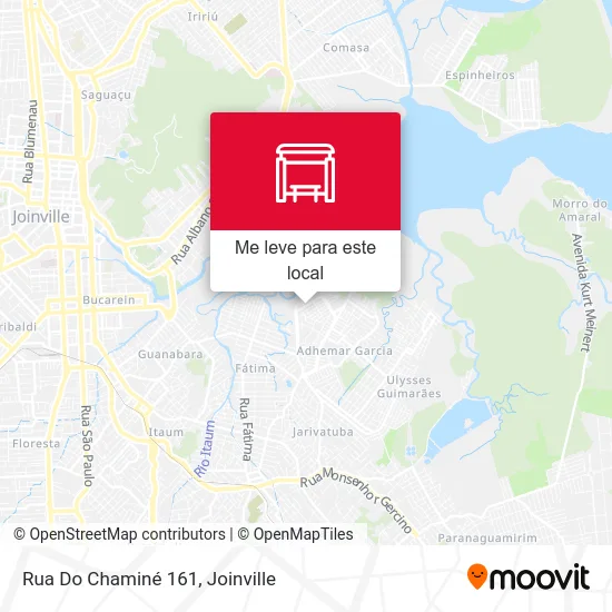 Rua Do Chaminé 161 mapa