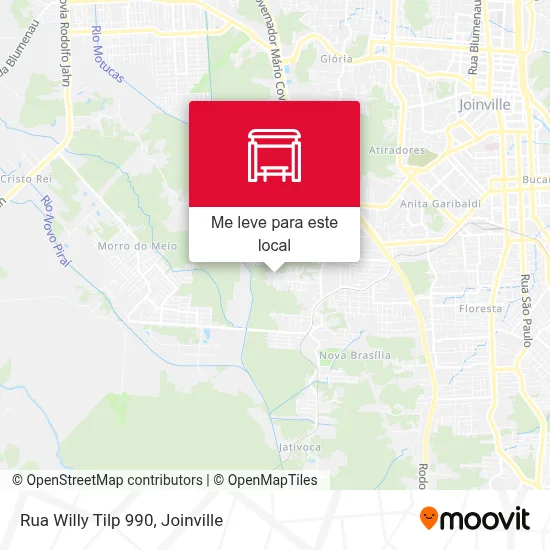 Rua Willy Tilp 990 mapa
